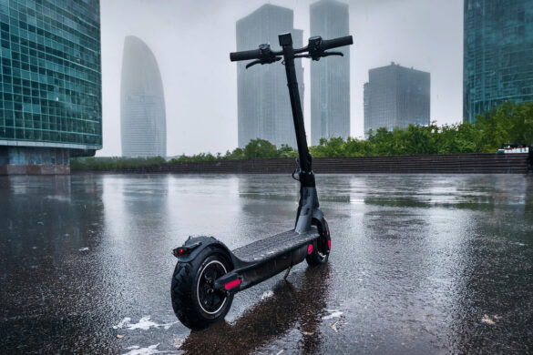 Peut-on rouler avec sa trottinette électrique sous la pluie ? - Vivre