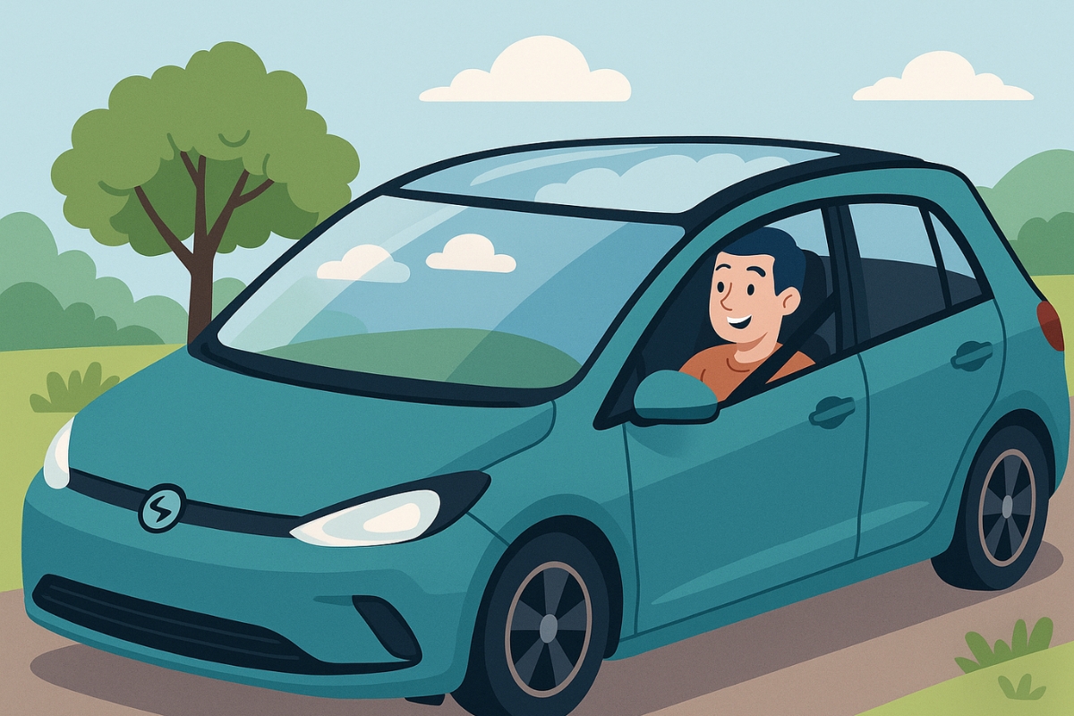 voiture avec toit