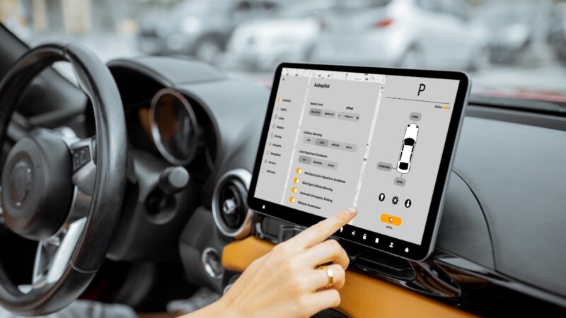 contrôle voiture électrique