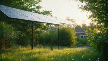 panneaux solaires